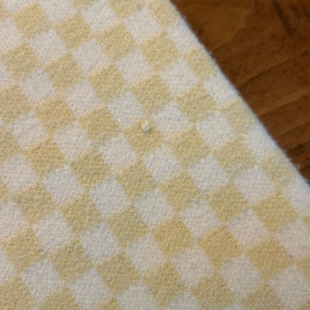 Rylee + Cru Checker Set in Yellow. Bottoms size XS and Top size S - Picture 8 of 13